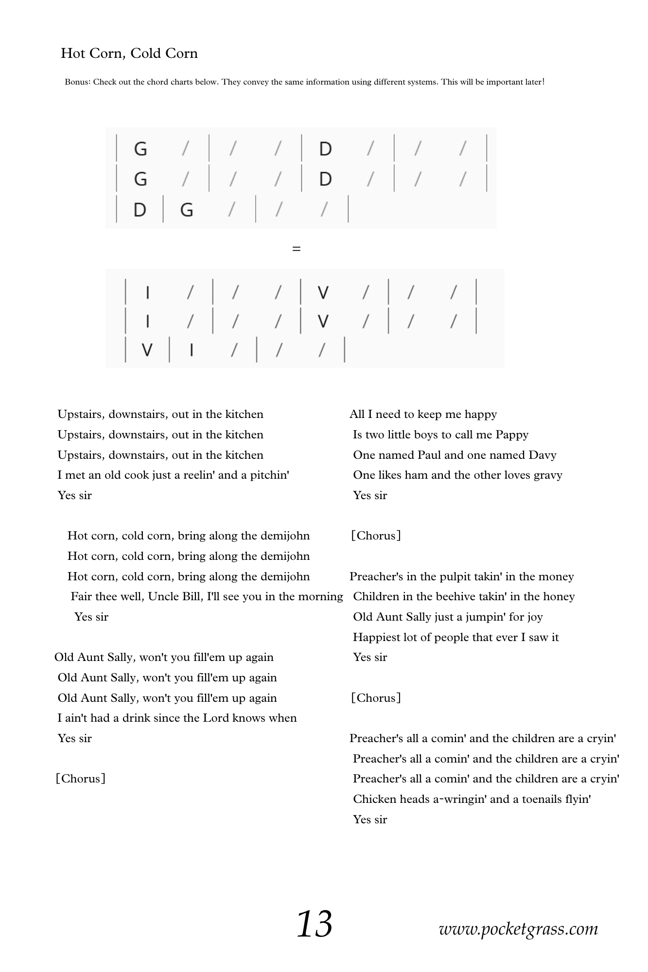 Not For Kids Only Songbook [Pocketgrass 2026]